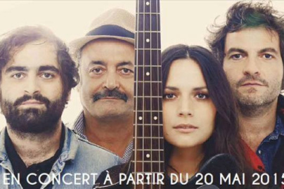 La famille Chedid en concert à l’Olympia de Paris en mai 2015