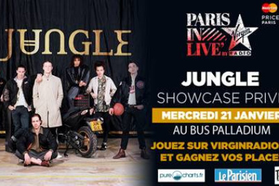 Jungle en showcase privé Virgin Radio au Bus Palladium