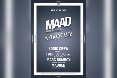 Maad Astroclub au Rex Club