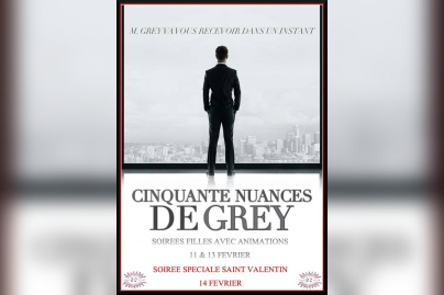 Soirées spéciales 50 Nuances de Grey au Grand Rex de Paris en 2015