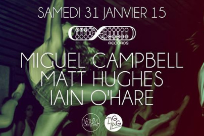 Outcross Records Night au Zig Zag Club avec Miguel Campbell
