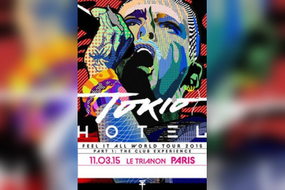 Tokio Hotel en concert au Trianon de Paris en mars 2015