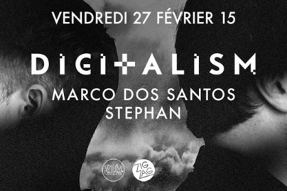 Digitalism et Marco Dos Santos au Zig Zag Club