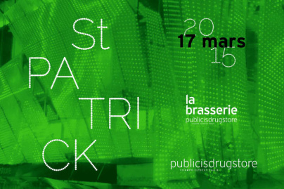 Saint Patrick 2015 au Publicis Drugstore