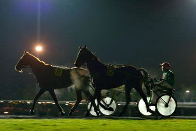 L’Hippodrome de Paris-Vincennes en mode nocturne 