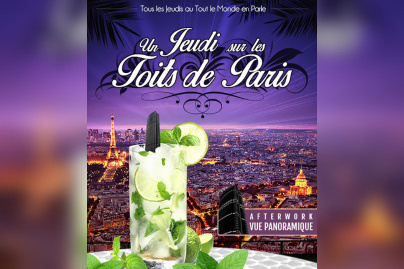 After work estival "Un jeudi sur les toits de Paris"