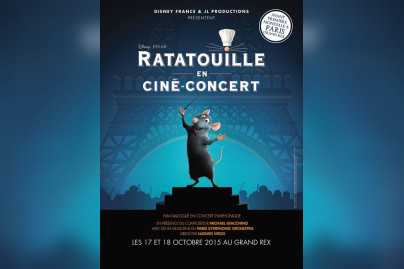 Ratatouille en ciné-concert au Grand Rex de Paris 