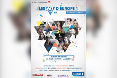 Les 60 ans d’Europe 1 au Zénith de Paris