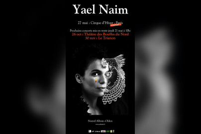 Yael Naim en concerts au Théâtre des Bouffes du Nord et au Trianon de Paris