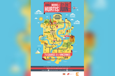 Caraïbes Race 2015 au Bois de Vincennes à Paris avec Muriel Hurtis