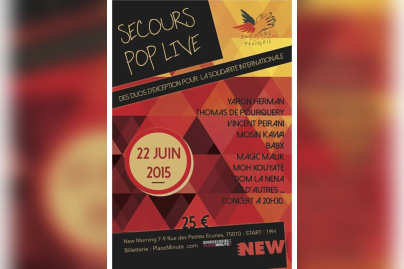 Secours Pop Live au New Morning