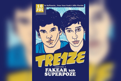 Tre1ze chapitre 3 au Concorde Atlantique avec Fakear B2B Superpoze All Night Long