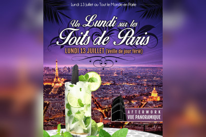 After Work sur les Toits de Paris au Tout Le Monde En Parle