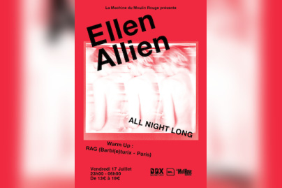 Ellen Allien All Night Long à la Machine du Moulin Rouge