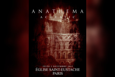 Anathema en concert acoustique à l’église Saint Eustache de Paris