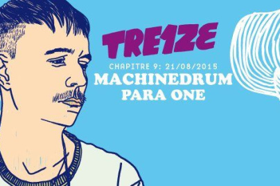 Tre1ze au Bateau Concorde Atlantique avec Machinedrum & Para One