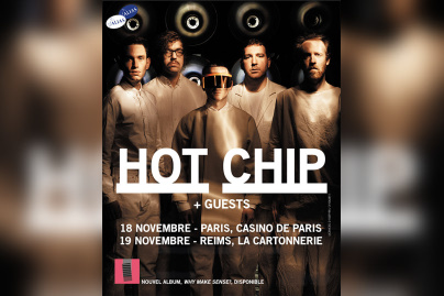  Hot Chip en concert au Casino de Paris en novembre 2015