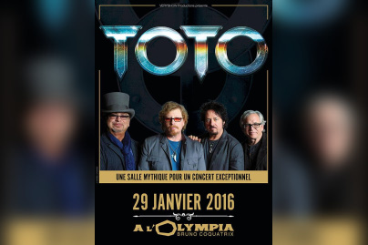 Toto en concert à l'Olympia de Paris en 2016