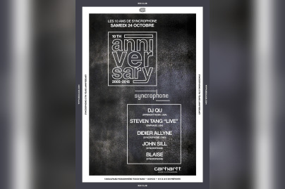 Syncrophone 10th Years Anniversary au Rex Club