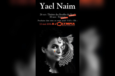 Yael Naim en concert à l’Olympia de Paris en 2016