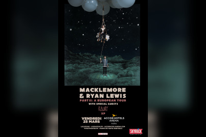 Macklemore & Ryan Lewis en concert à l’AccorHotels Arena de Paris en 2016