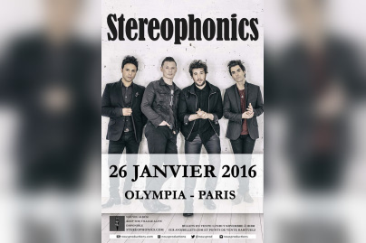 Stereophonics en concert à l’Olympia de Paris en 2016