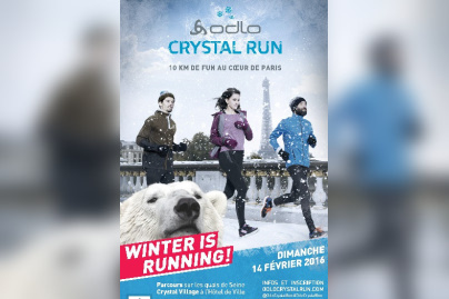 La Odlo Crystal Run 2016 : course hivernale à Paris
