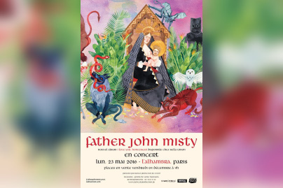 Father John Misty en concert à l’Alhambra de Paris en 2016