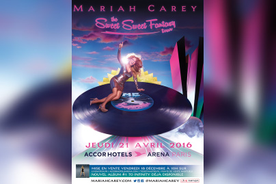 Mariah Carey en concert à Paris Bercy en 2016