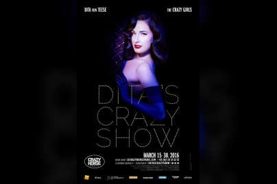 Dita Von Teese dans "Dita’s Crazy Show" au Crazy Horse de Paris en 2016