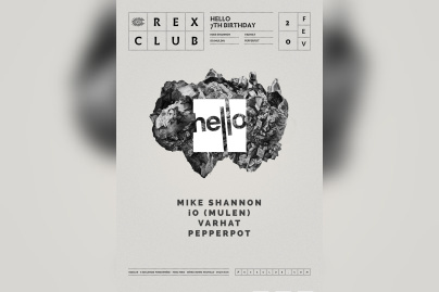 Hello au Rex Club avec iO