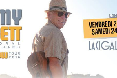 Jimmy Buffet en concerts à La Cigale de Paris en septembre 2016