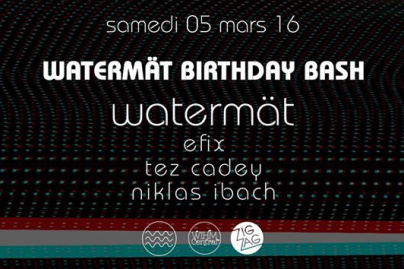 Watermät Birthday Party au Zig Zag Club