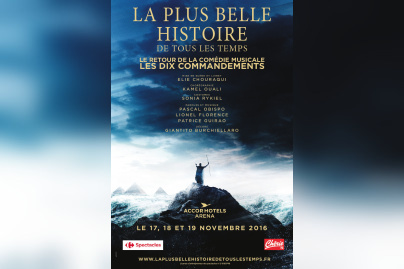 Les Dix Commandements : la comédie musicale de retour à l'Arena Bercy de Paris en novembre 2016