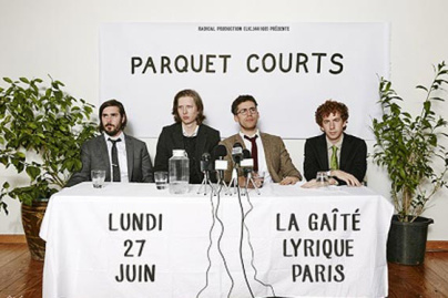 Parquet Courts en concert à La Gaîté Lyrique de Paris en juin 2016