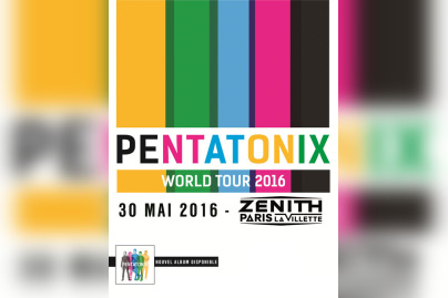 Pentatonix en concert au Zénith de Paris en mai 2016