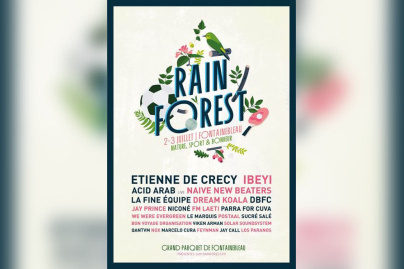 RAINFOREST Festival 2016 à Fontainebleau : dates, programmation et réservations