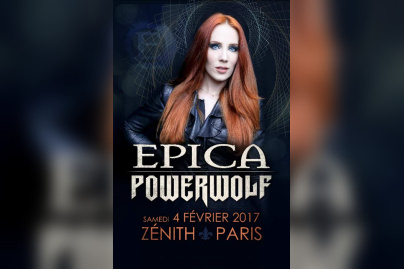 Epica en concert au Zénith de Paris en 2017
