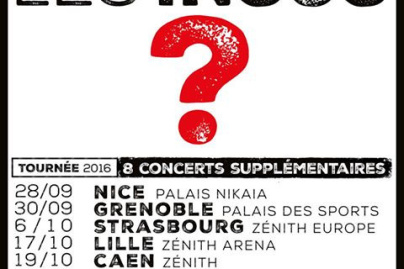 Les Insus : concert supplémentaire au Zénith de Paris en novembre 2016