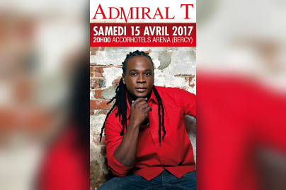 Admiral T en concert à l'Arena Bercy de Paris en 2017