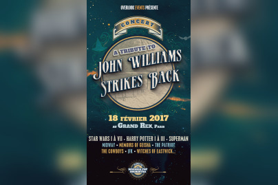 John Williams Strikes Back au Grand Rex de Paris en 2017