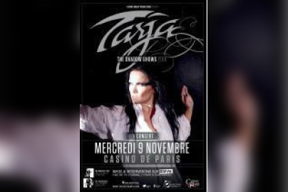 Tarja Turunen en concert au Casino de Paris en novembre 2016