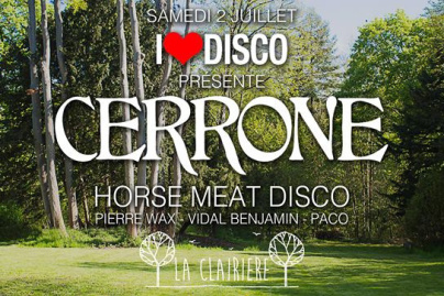 I Love Disco présente Cerrone & Horse Meat Disco à La Clairière