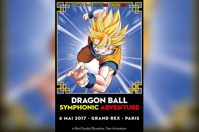 Dragon Ball Symphonic Adventure au Grand Rex de Paris en 2017