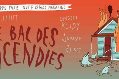 Le Bal des Incendies - Radio Campus Paris invite Retard Magazine à La Station – Gare des Mines