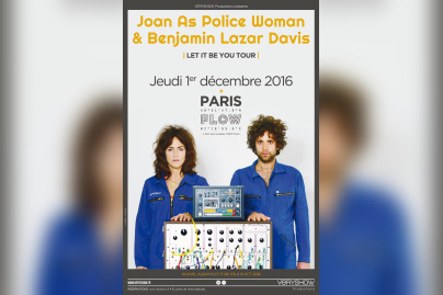 Joan As Police Woman & Benjamin Lazar Davis au Flow à Paris