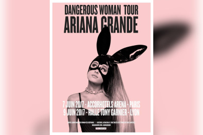 Ariana Grande en concert à l'AccorHotels Arena de Paris en 2017
