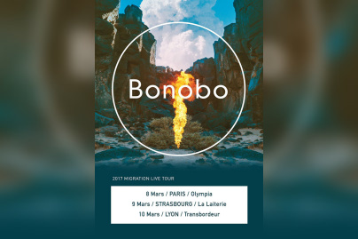 Bonobo en concert à l'Olympia de Paris en 2017