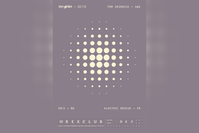 Skryptöm au Rex Club avec Pär Grindvik