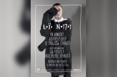 Loïc Nottet en concert à La Salle Pleyel de Paris en 2017